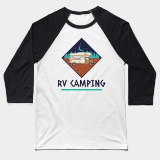 RV Camping Baseball T-Shirt